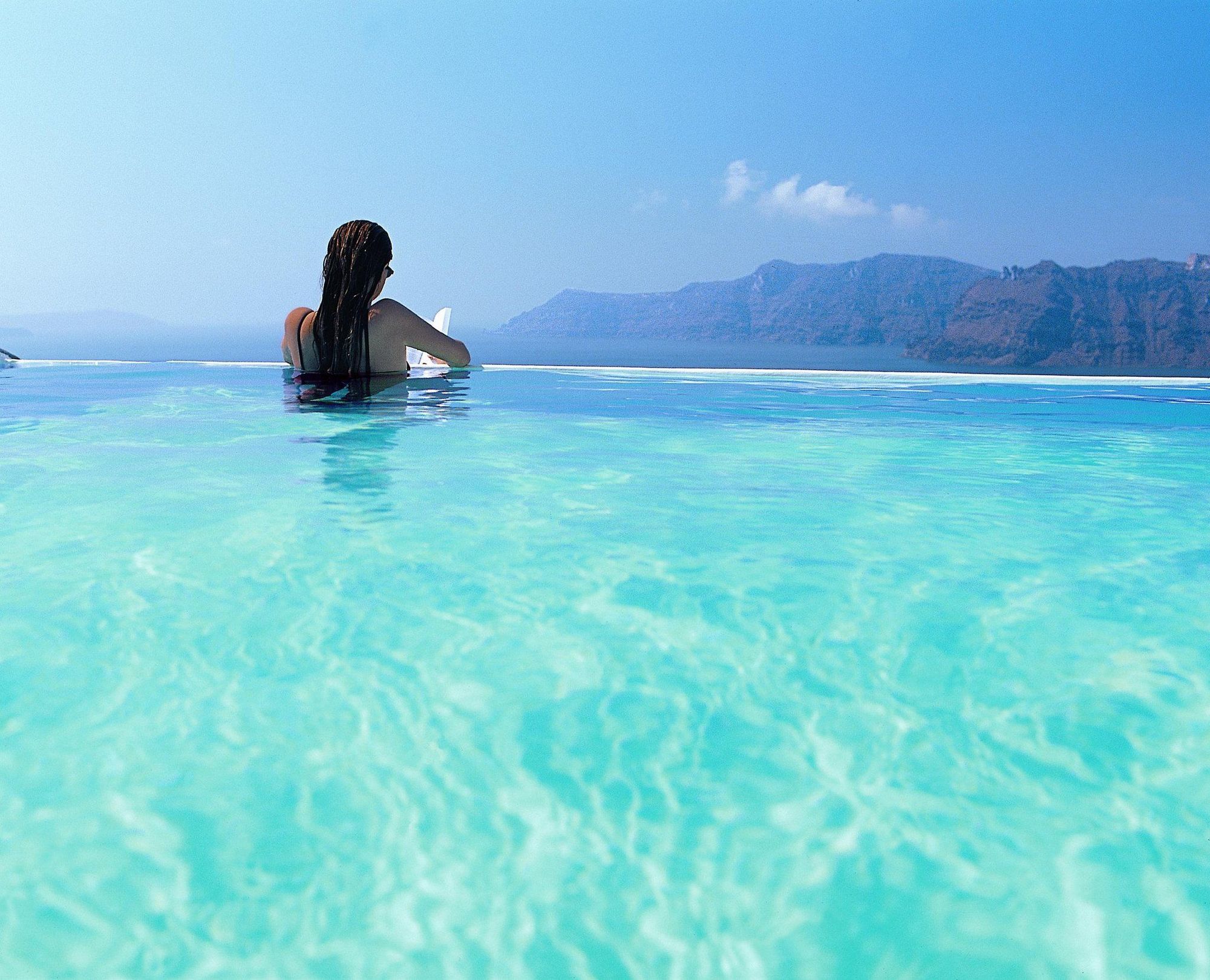 Katikies Villa Santorini - The Leading Hotels Of The World Oía Konforlar fotoğraf