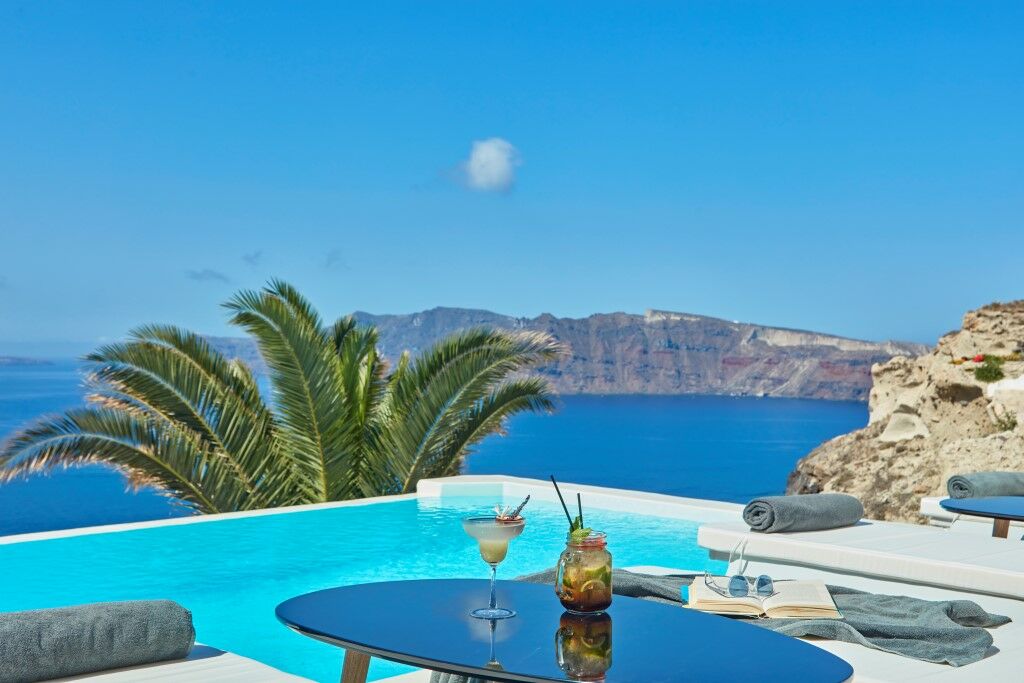 Katikies Villa Santorini - The Leading Hotels Of The World Oía Dış mekan fotoğraf